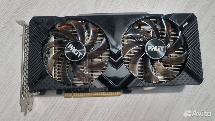 Видеокарта GTX 1660 super 6gb/Palit/ пломба