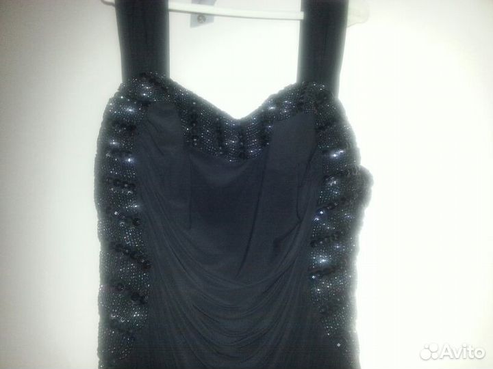 Вечернее платье с бисером