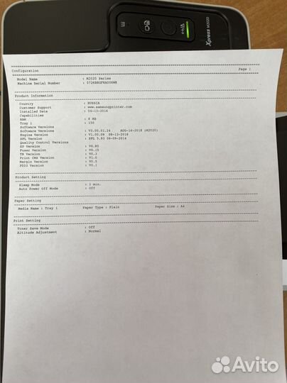 Принтер samsung m2020