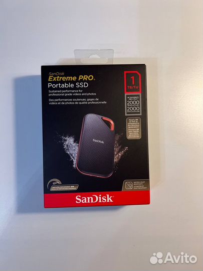 Внешний SSD SanDisk 1TB Extreme PRO 2000MB/s