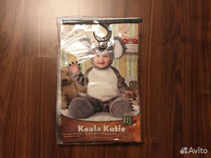 Костюм коалы малышу 6-12мес и маме (один размер)