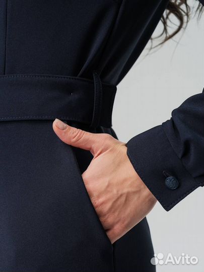 Платье полиции с длинным рукавом