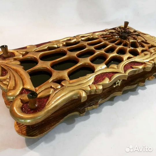 Нарды ручной работы из массива