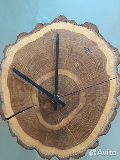 Часы из Натурального Дуба. Nature design