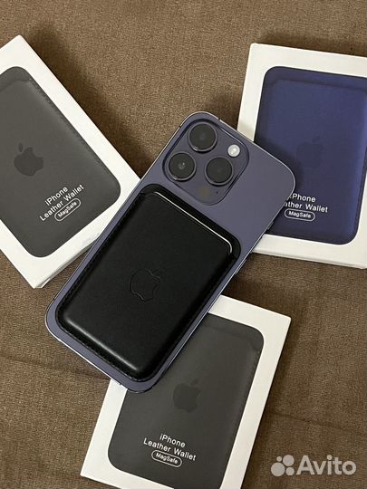 Кожанные кошельки на iPhone