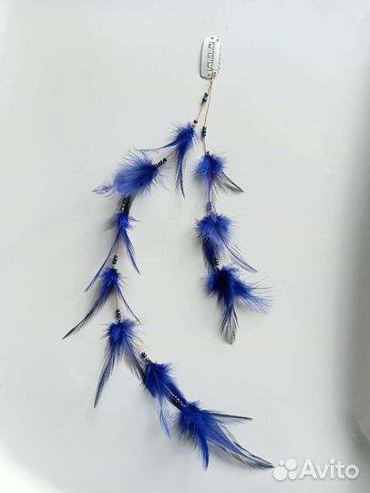 Заколки из перьев/ Наращивание перьев