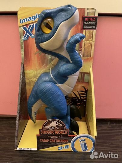 Динозавр Раптор jurassic world новый