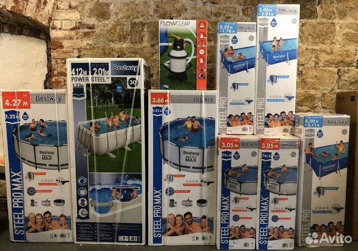 Каркасный бассейн bestway