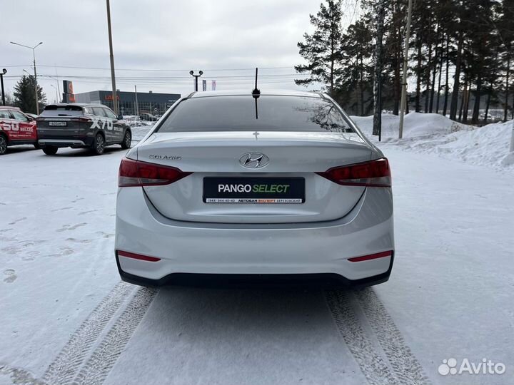 Hyundai Solaris 1.4 МТ, 2017, 126 604 км