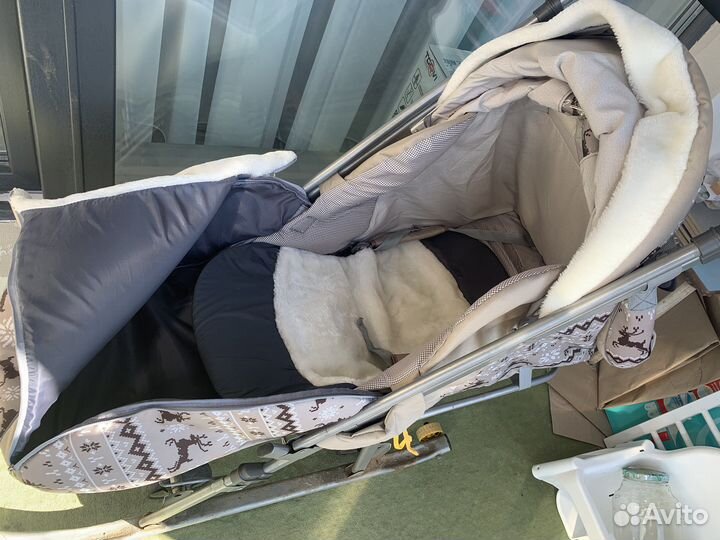 Санки коляска ника