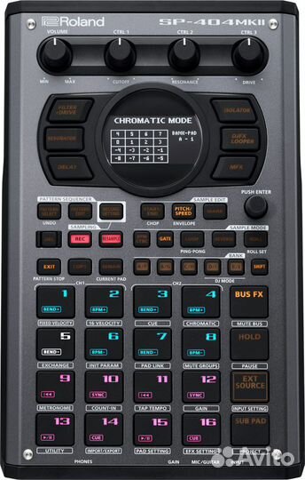 Сэмплер и процессор эффектов Roland SP-404mkii