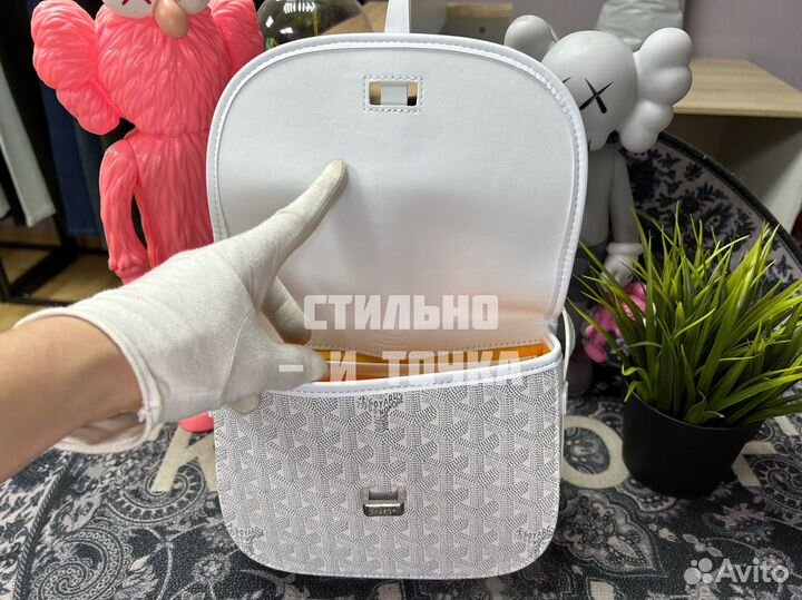 Сумка Goyard белая