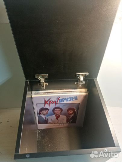 Ящик для хранения виниловых пластинок