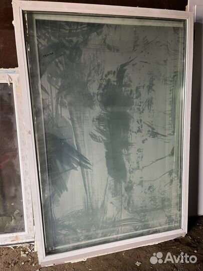 Панорамные глухие витражи Окна192(в)х134(ш)серые