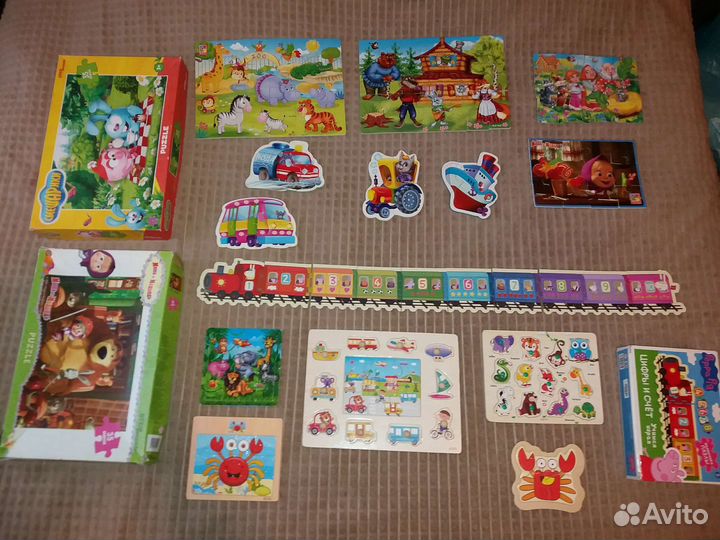 Пазлы развивающие игры