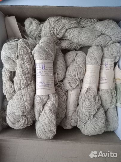 Пряжа, шерсть (100 гр), полушерсть