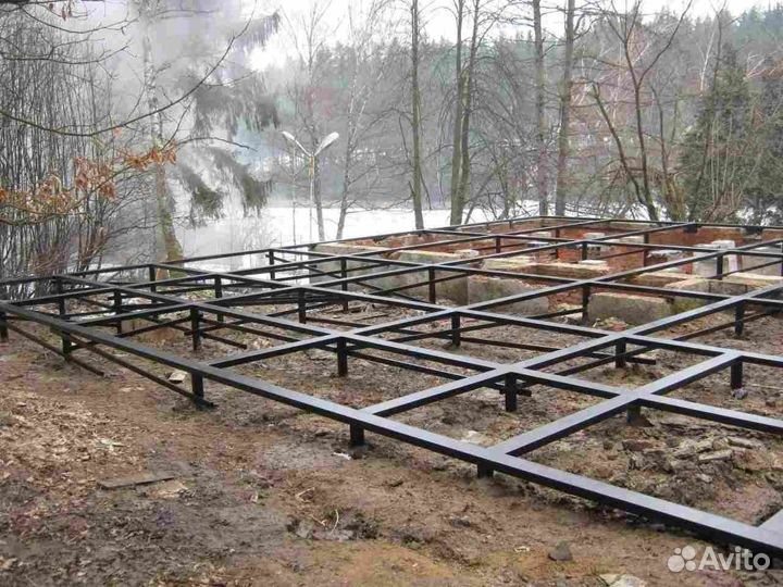 Сваи винтовые с установкой под ключ