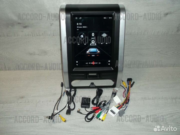Магнитола Nissan X-Trail T31 Android в стиле Tesla