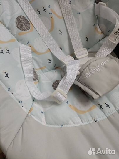 Электрокачели шезлонг 0+ IcanFly 2в1 с адаптером