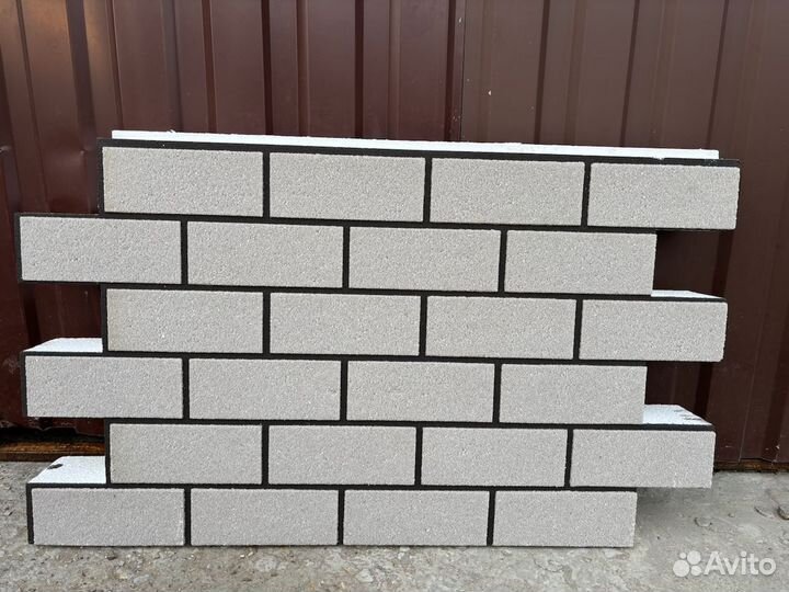 Фасадные термопанели под кирпич