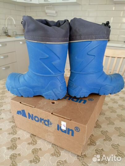 Сапоги зимние утеплённые для мальчика