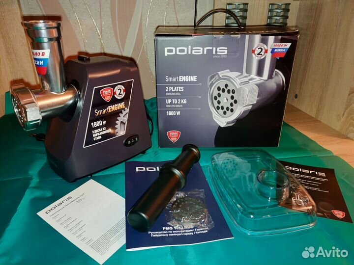 Мясорубка электрическая новая Polaris