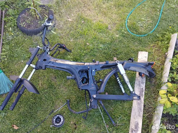 Мопед альфа в разбор