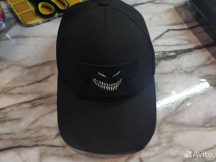 Кепка с патчем ghost