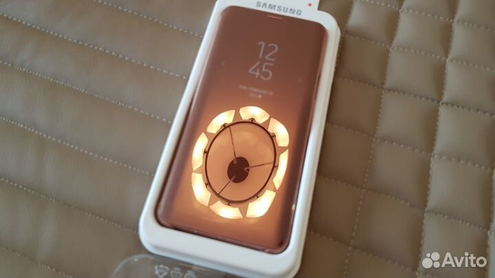 Новый, Оригинальный чехол-книжка для samsung S9+