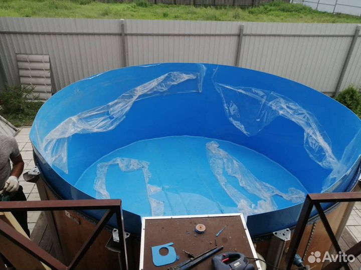 Бассейн круглый, узв