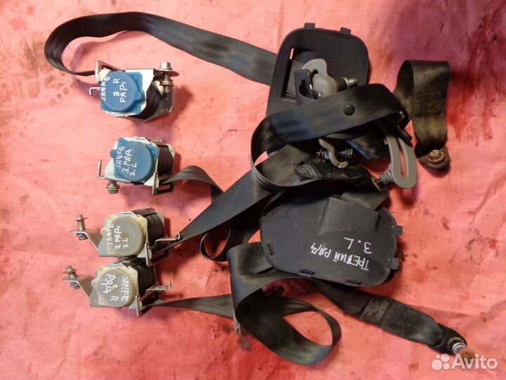 Huyndai Santa Fe Ремни безопасности 2-3 ряд