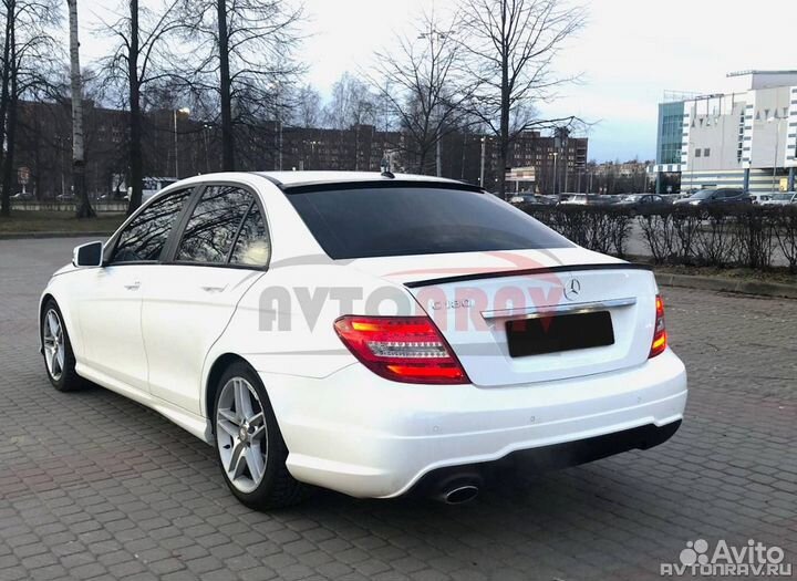 Козырек AMG на стекло Mercedes-Benz C-Class W204