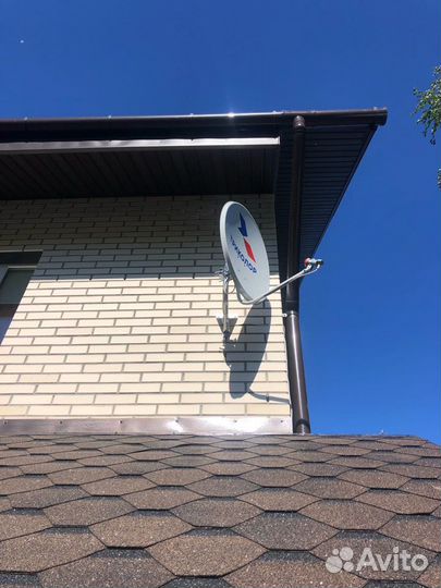 Триколор НТВ+ спутник антенна установка Елизаветин