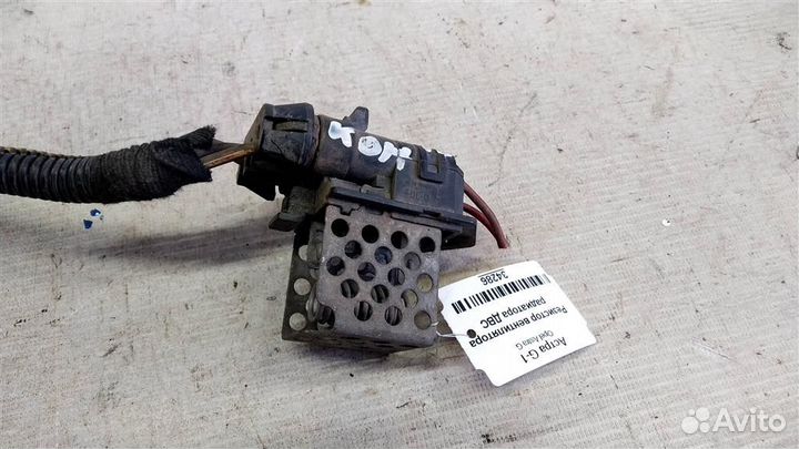 Резистор вентилятора двс Opel Astra G