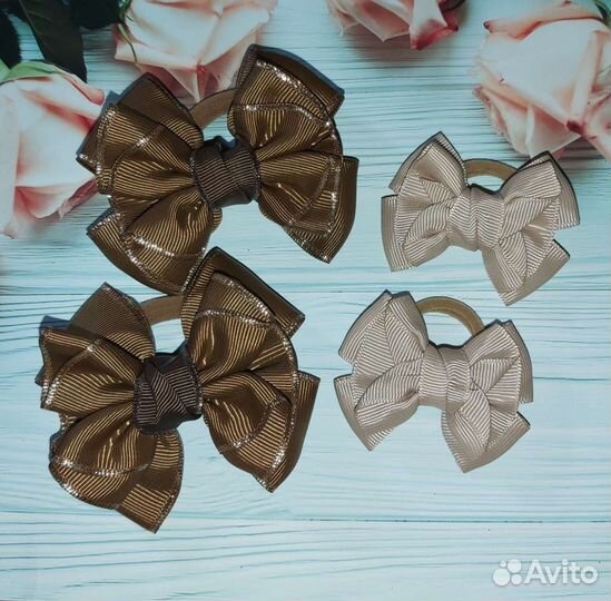 Резинки для волос ручной работы