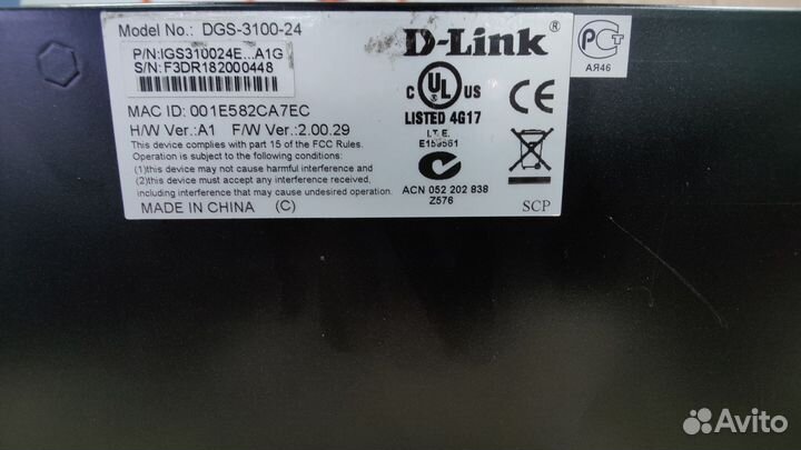 D-Link dgs-3100-24