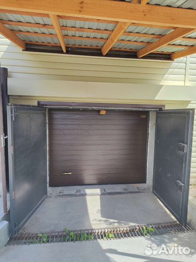 Ворота гаражные металлические бу