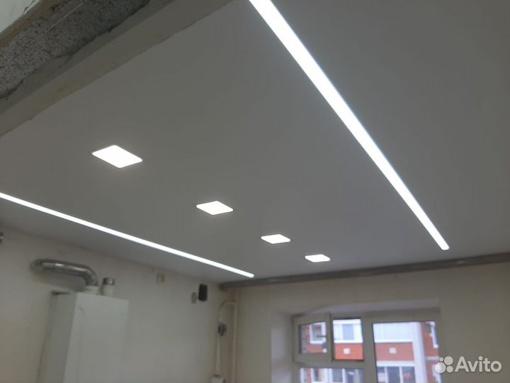 Натяжные потолки