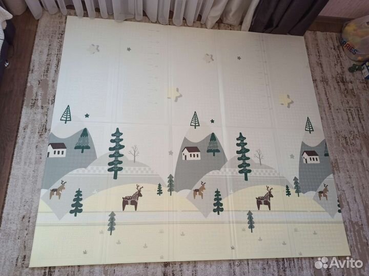 Коврик для ползания складной 180*200