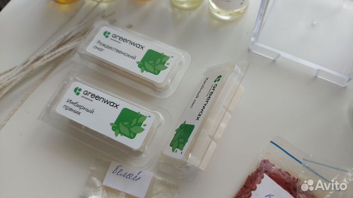 Товары для свечей Банки Фитили Краситель