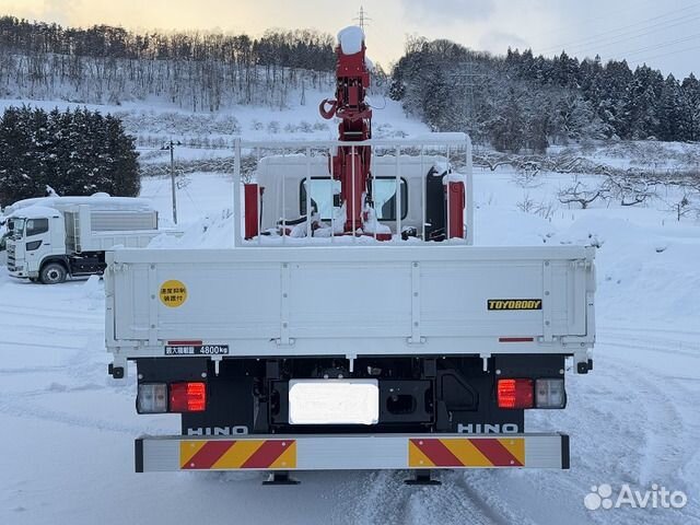 Бортовой грузовик Hino 500 (Ranger) с КМУ UNIC, 2021