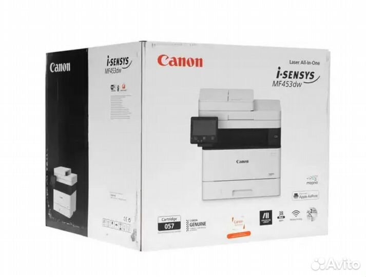 Новое лазерное мфу Canon MF453dw