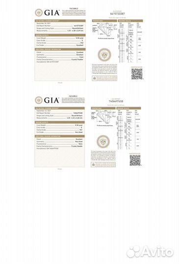 Крест GIA в стиле graff Cross Pendant Large Model