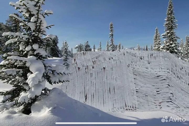 Маскировочная сеть (комплект) мкт-2С (снег) 12*18м