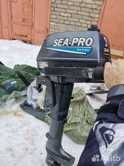 Надувная лодка с мотором бу