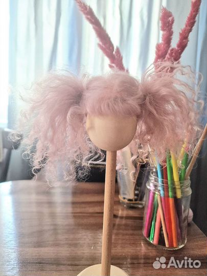 Парик из ламы для obitsu11