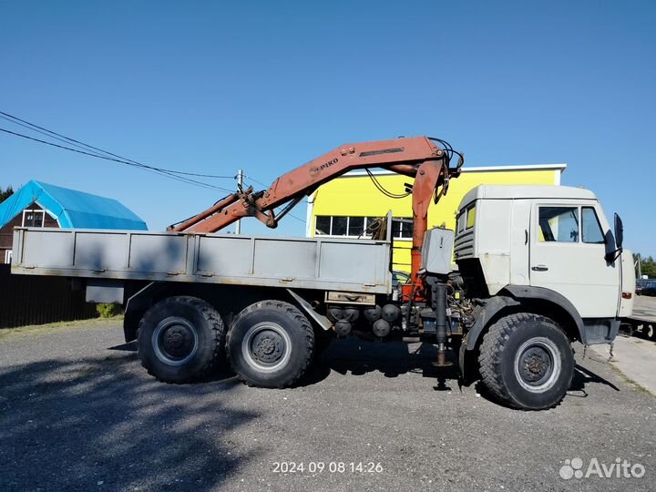 КАМАЗ 4310 с КМУ, 1989