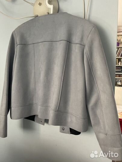 Куртка женская замша искусственная Zara
