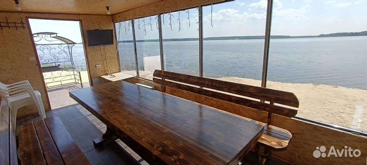 Аренда беседок на берегу водохранилища