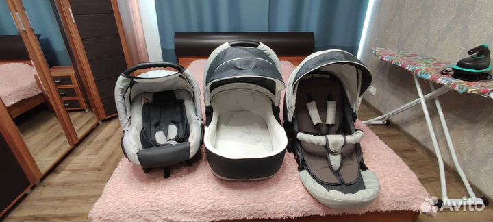 Коляска verdi pepe eco xs 3в1